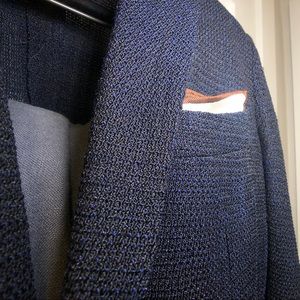 Suitsupply Ferla Wool/Silk Navy Jacket